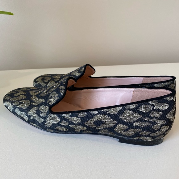 J.Crew Metallic Leopard Smoking Slipper - Picture 2 of 5